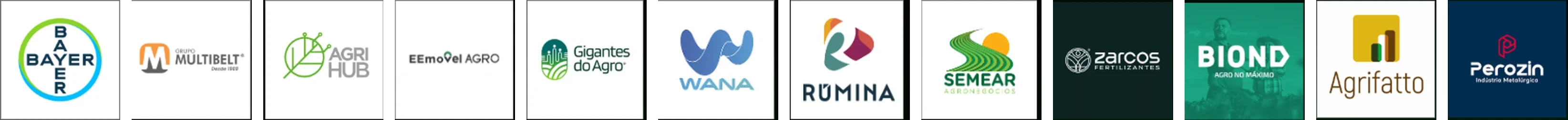 Logos de empresas clientes