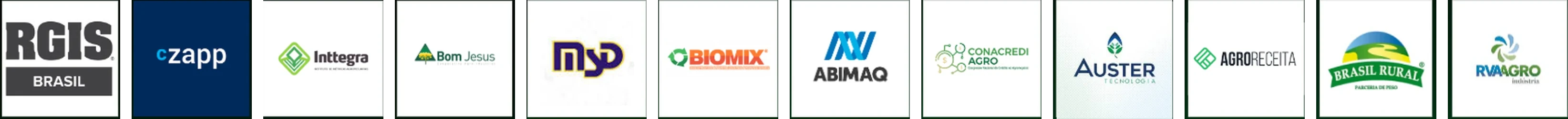 Mais logos de empresas clientes